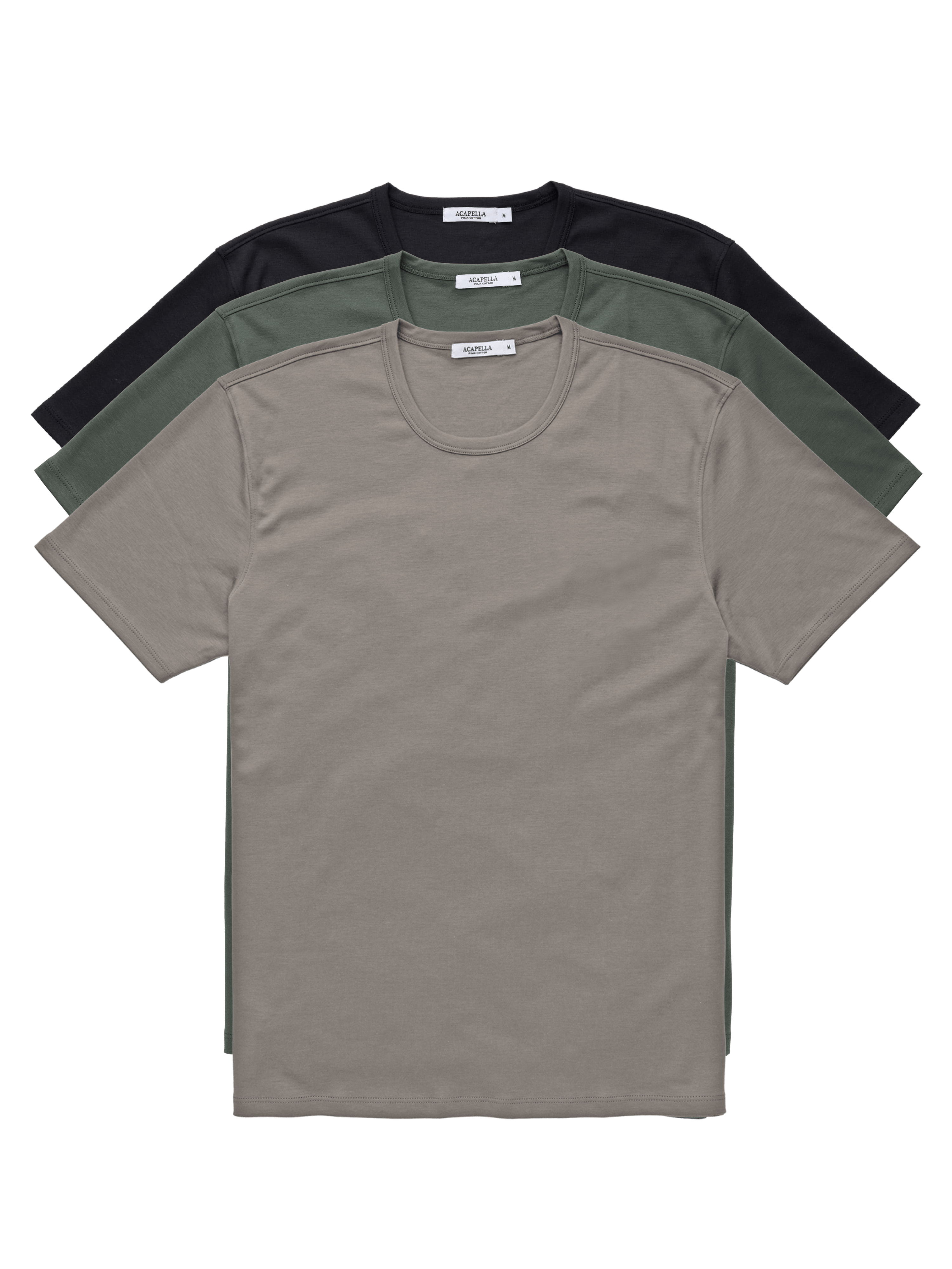 3-Pack Stain Repellent Pima - Tee
