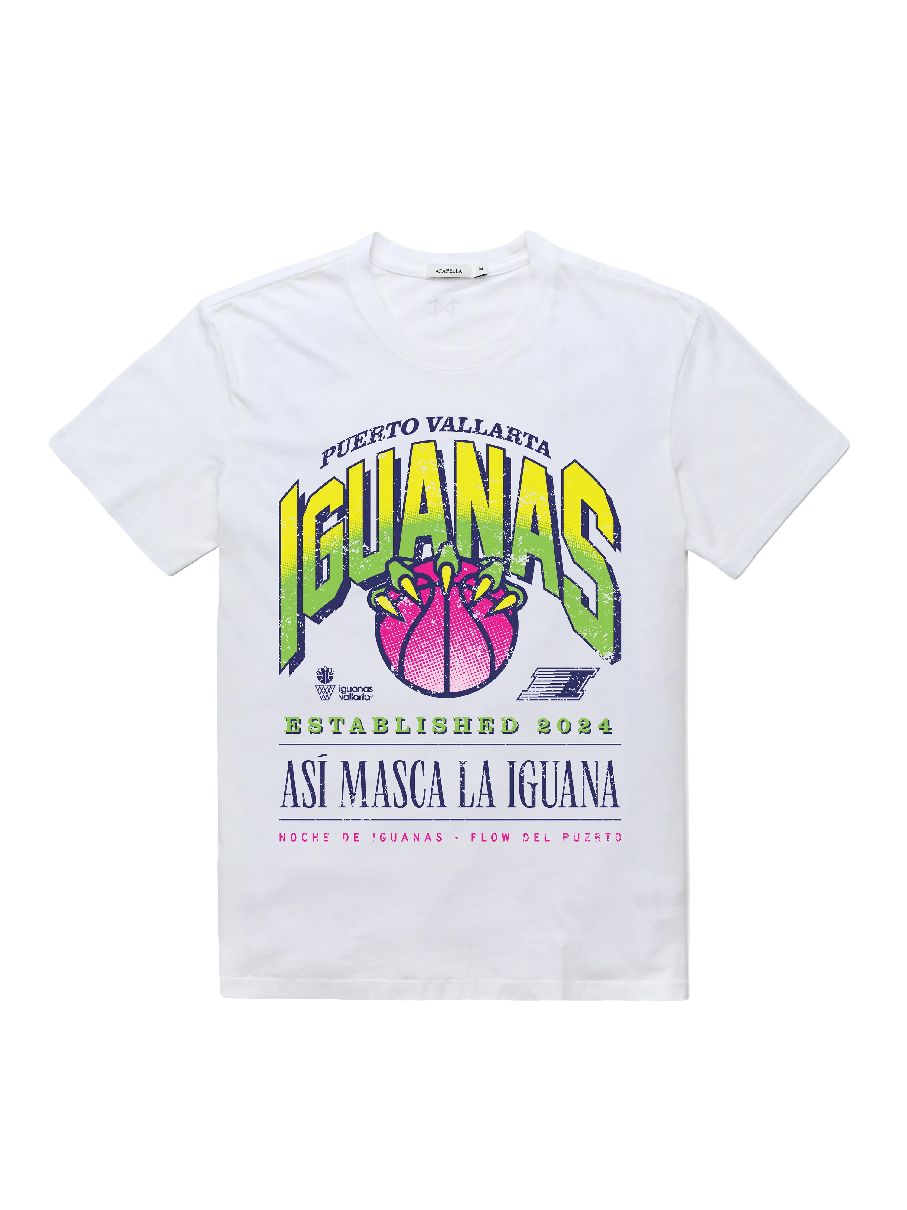 Iguanas White Tee