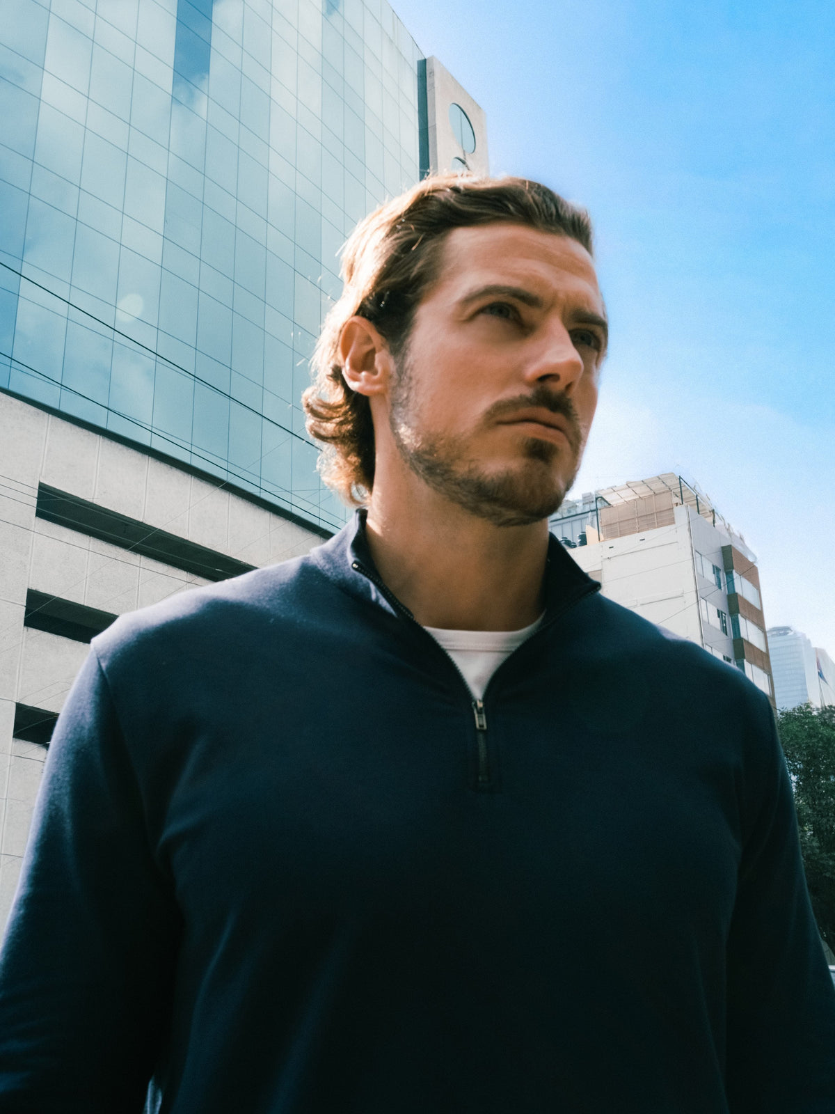 Pima Quarter Zip-Up