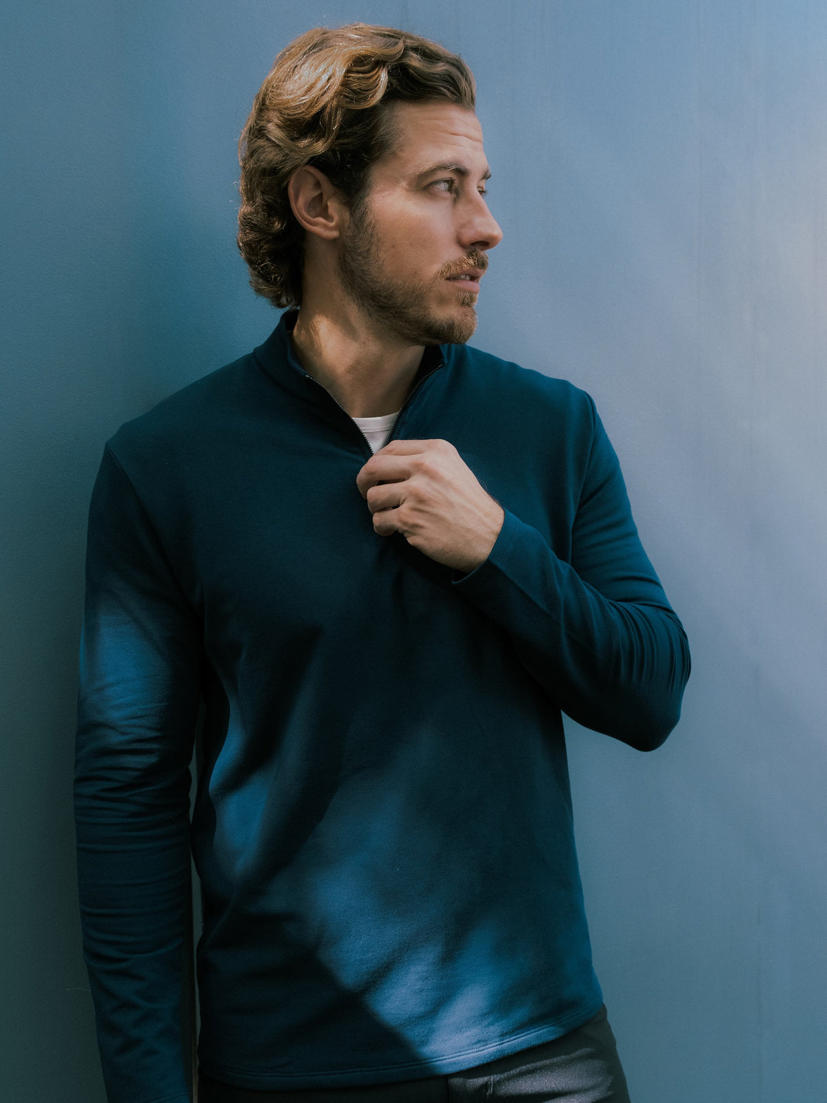 Pima Quarter Zip-Up