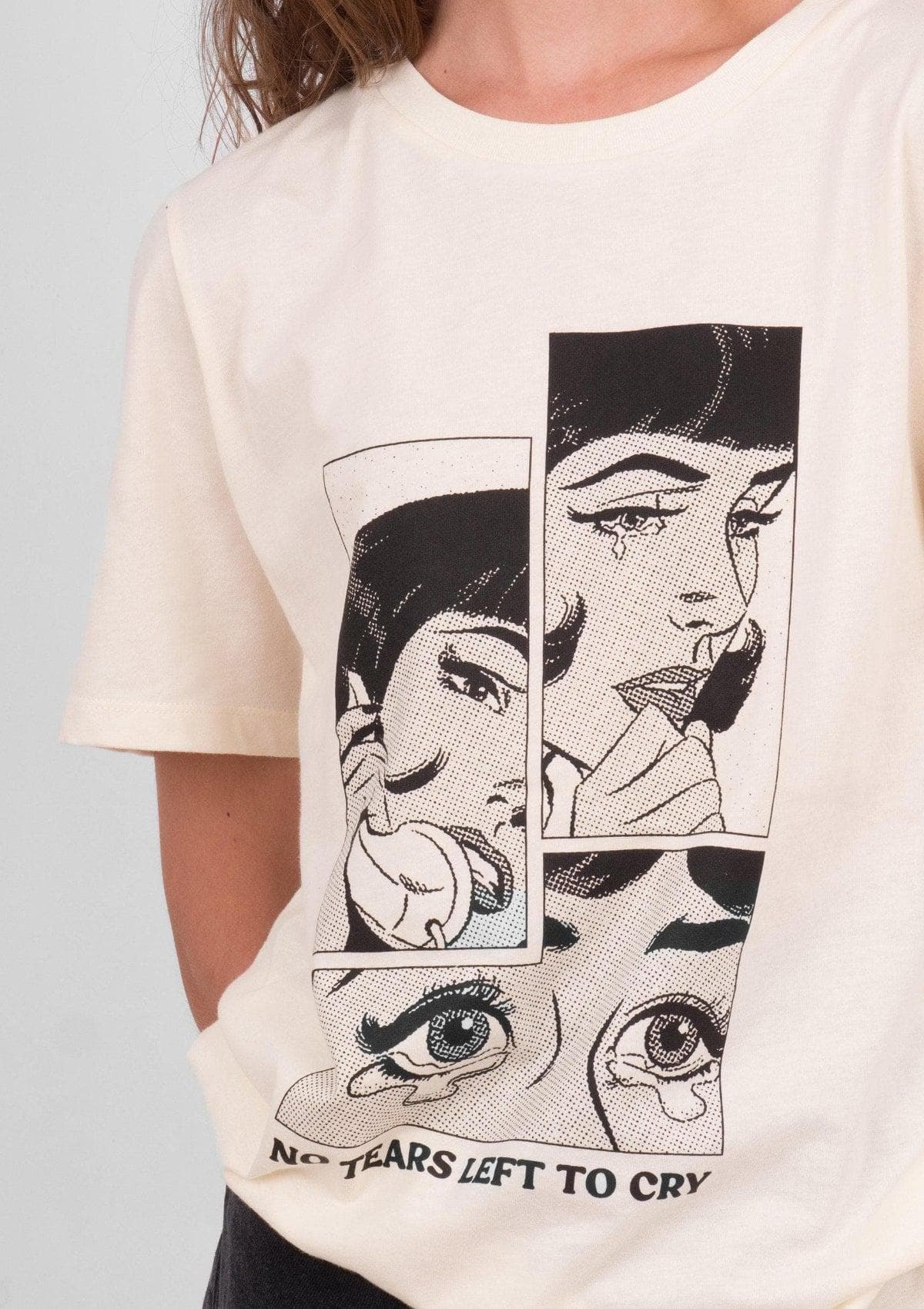 Acapella Ropa Women Graphics Playera No Tears Left To Cry
