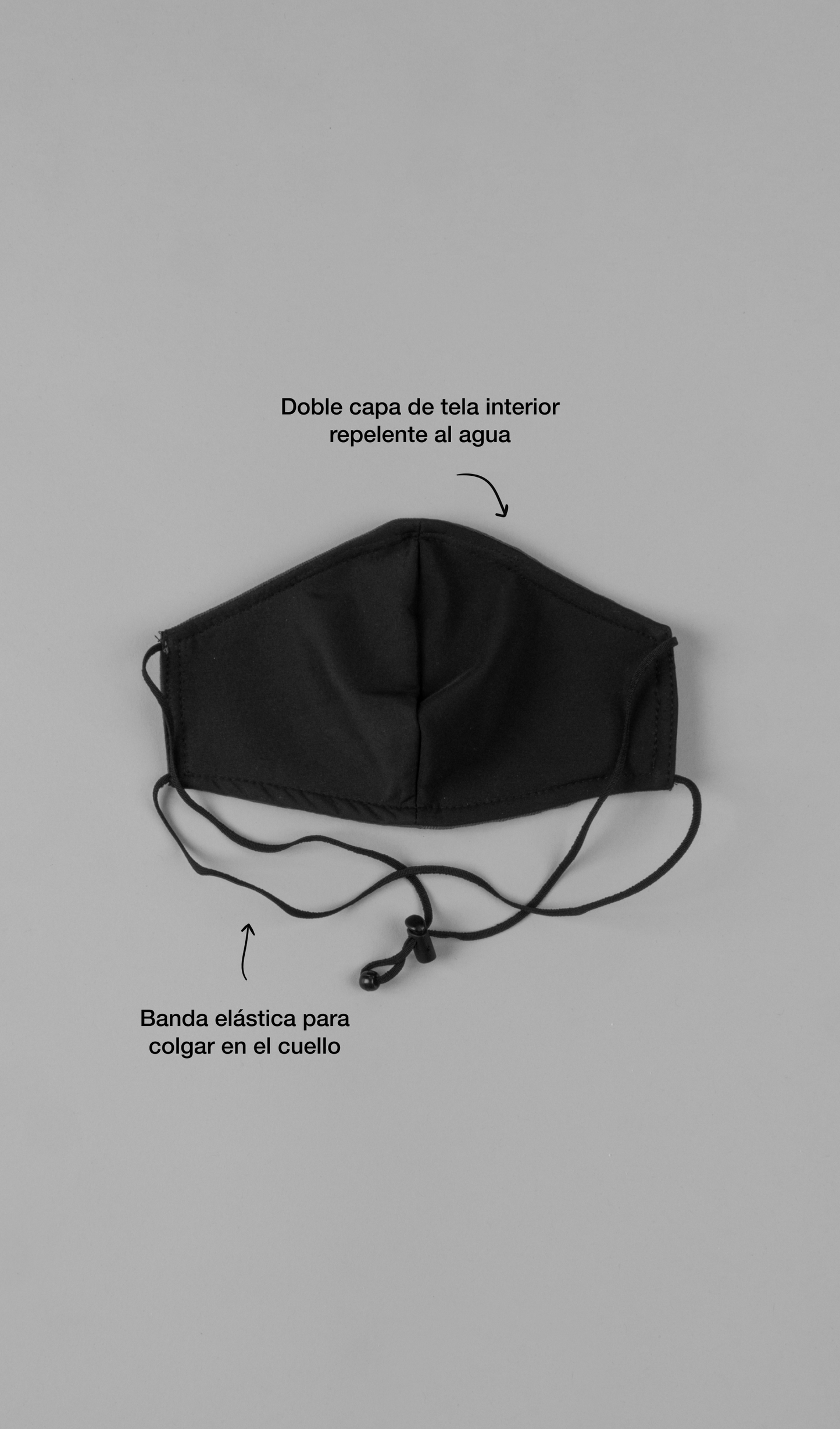Acapella Ropa Acapella Face Mask Cubre Bocas - Navy