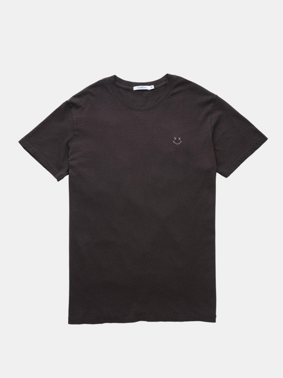 Smiley tee - Washed Black