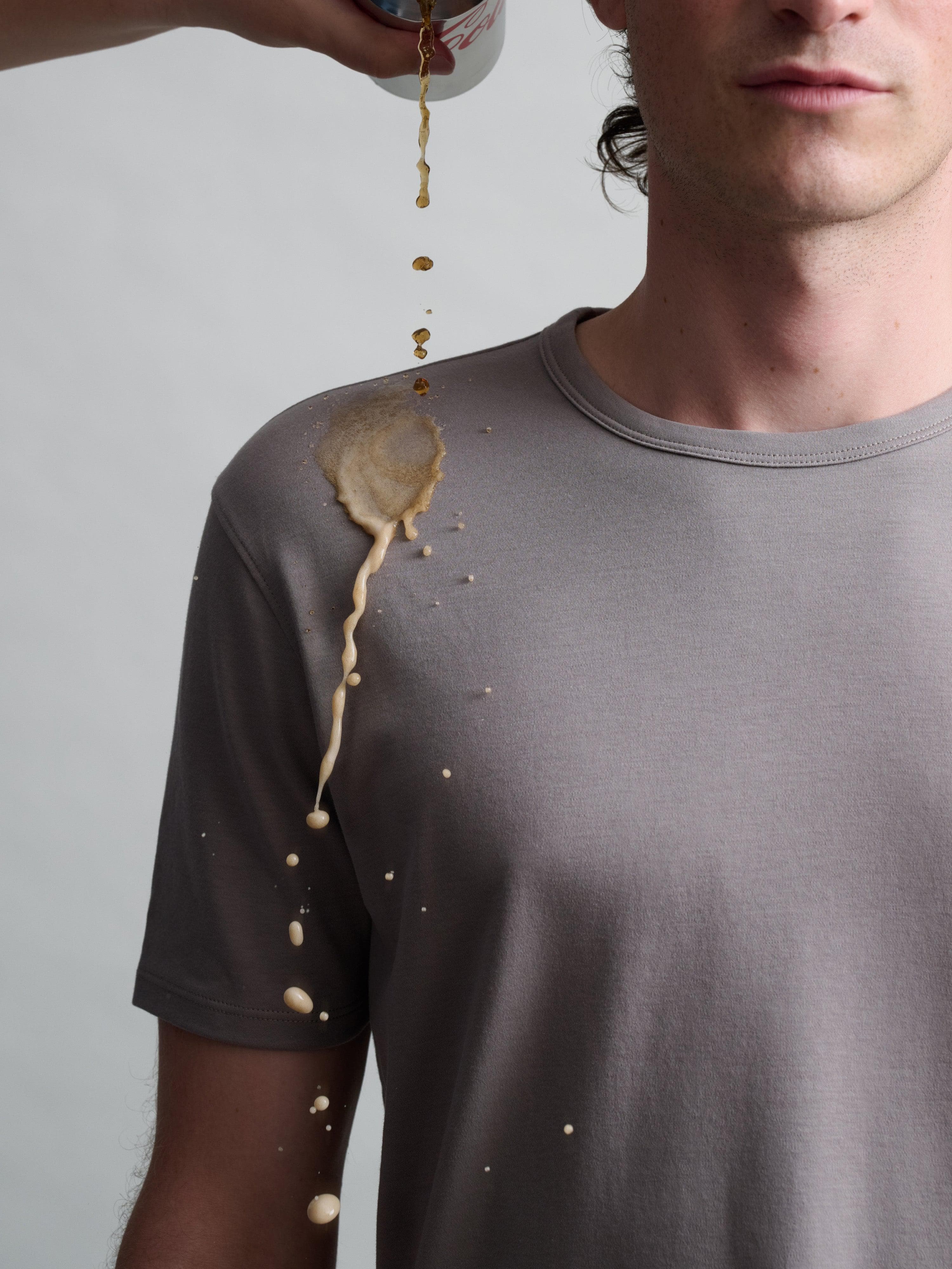 Stain-Repellent Pima - Tee
