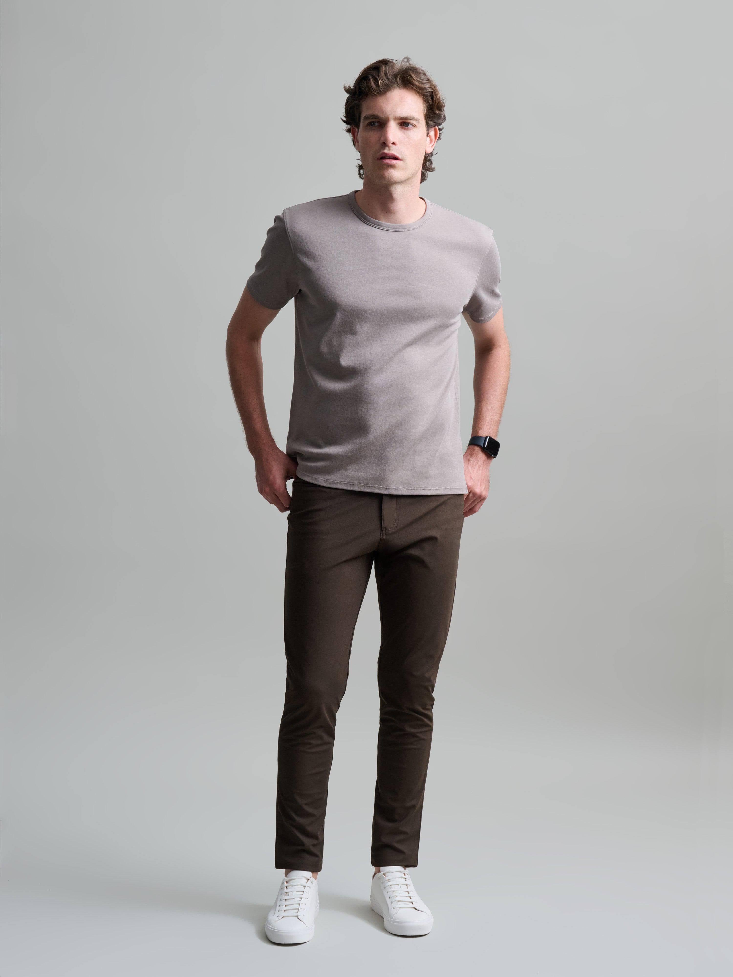 Stain-Repellent Pima - Tee