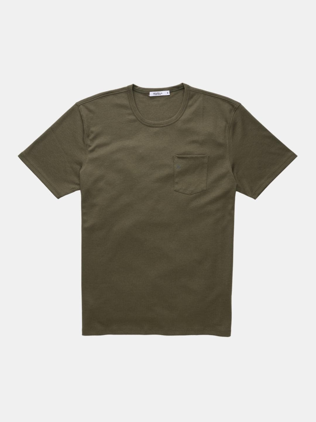 Stain-Repellent Pima Tee - Forest