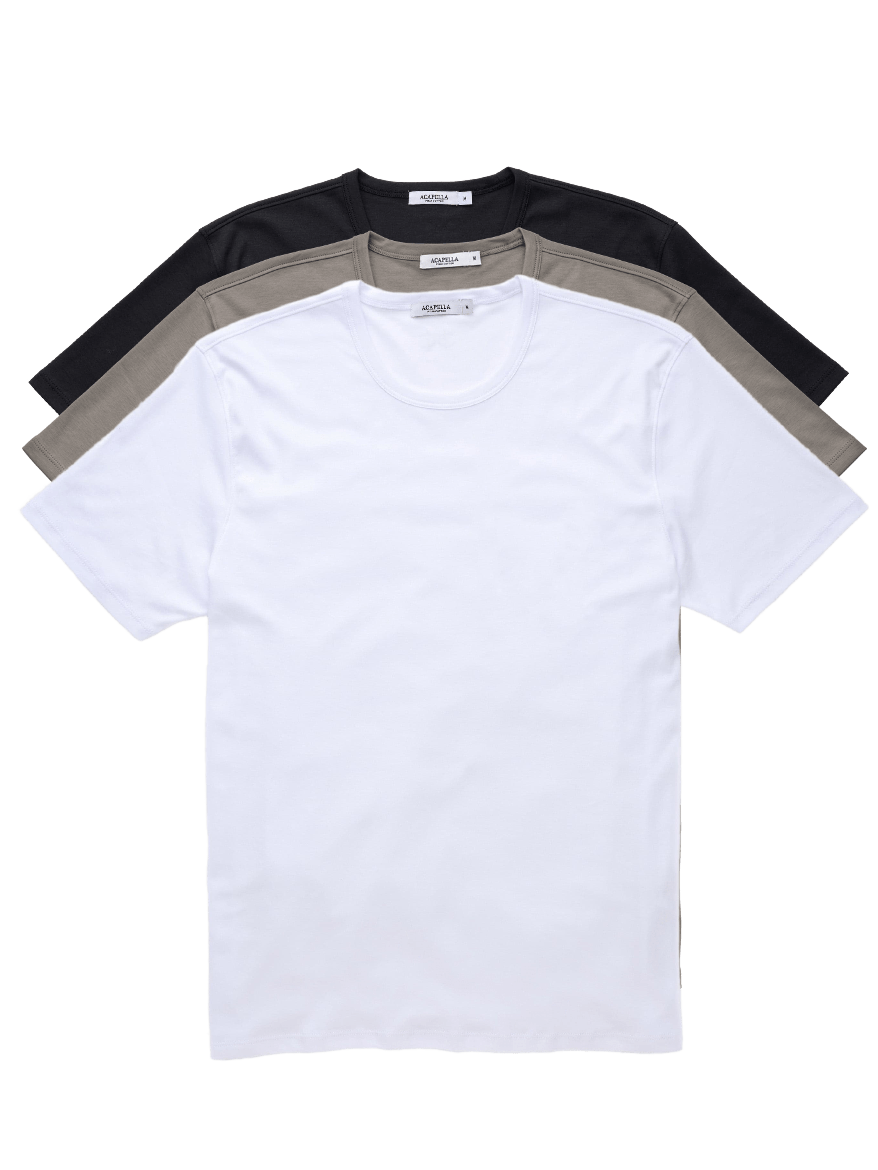 3-Pack Stain Repellent Pima - Tee