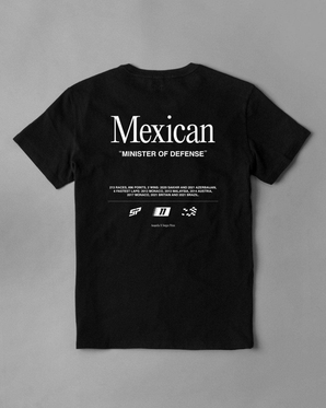 Minister of Defense Map Tee - Black