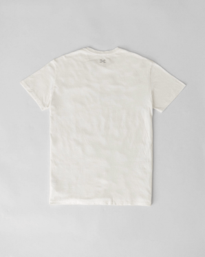 Never Give Up Tee - Vintage White