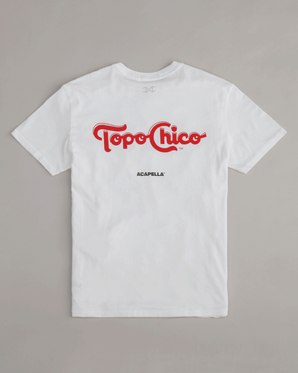 Topo Chico Logo Tee - White