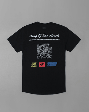 King of the Streets Quote Tee - Black