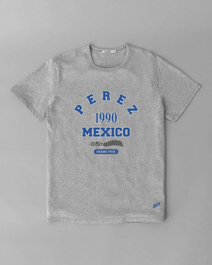 PEREZ 1990 Mexico Tee - Heather Gray