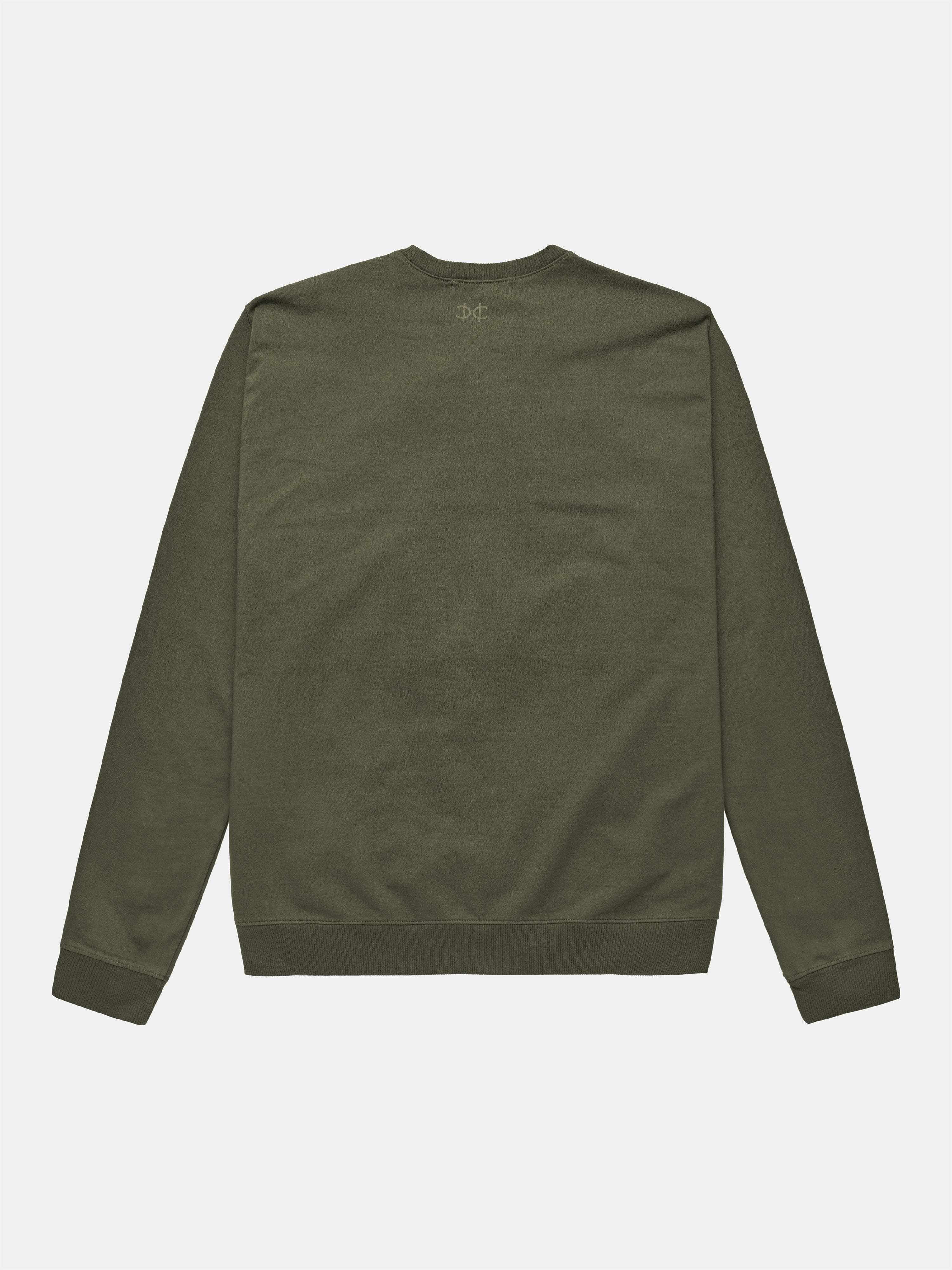 Military green sweatshirt sale