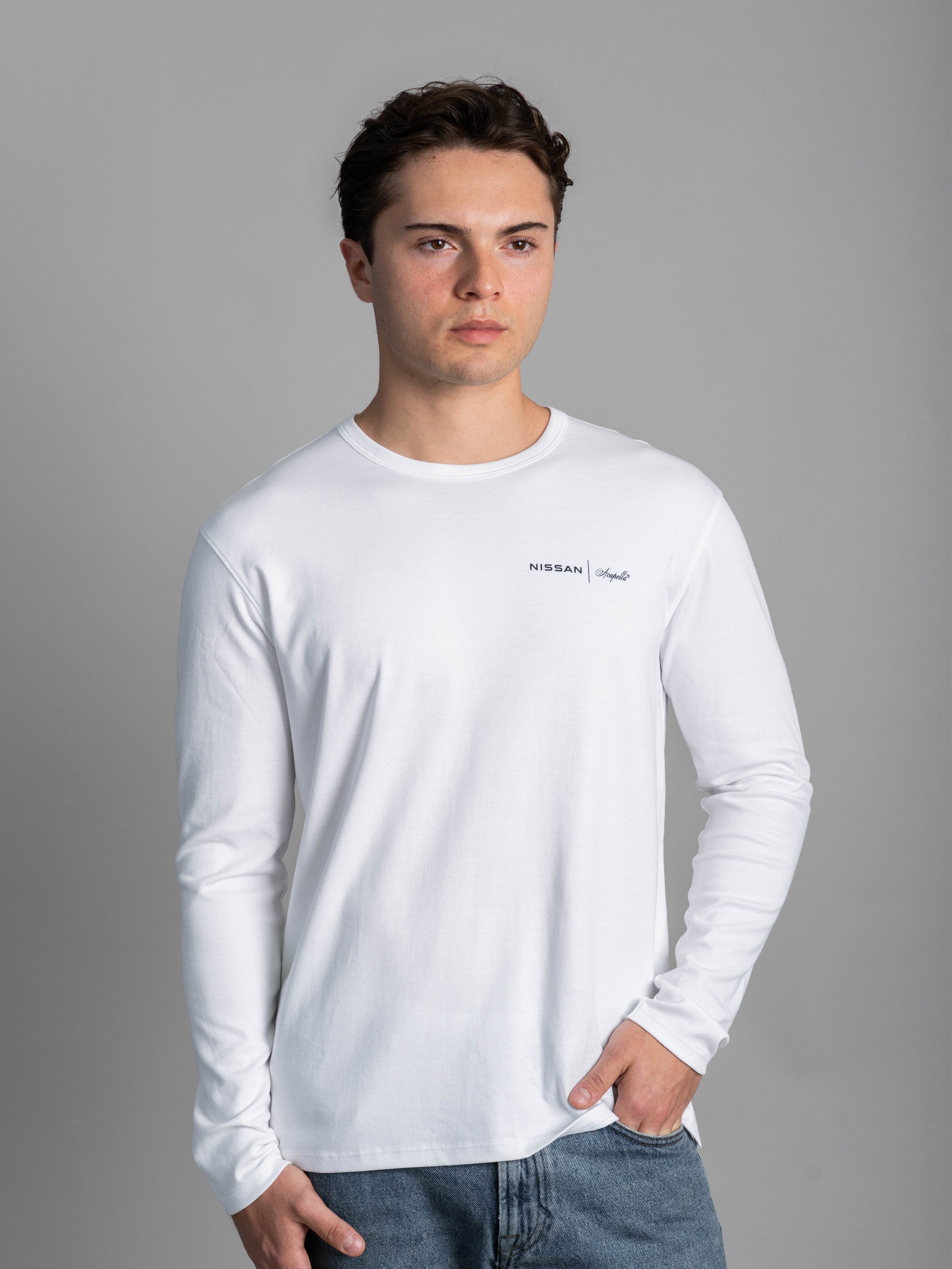 Sakura Huichol - White LS SR Tee