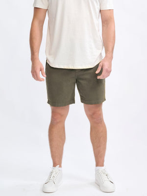 Elastic Shorts - Military