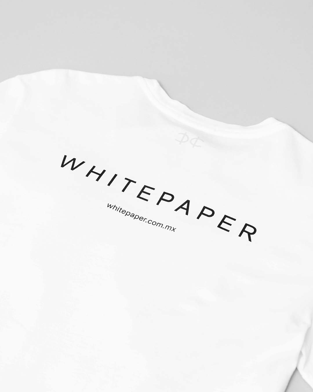 White Paper Tee - White