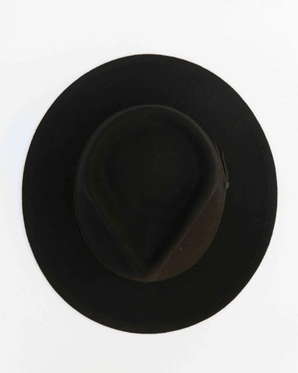 Yellow 108 Eastwood Hat - Black