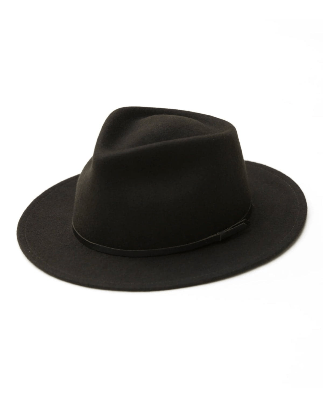 Yellow 108 Eastwood Hat - Dark Brown