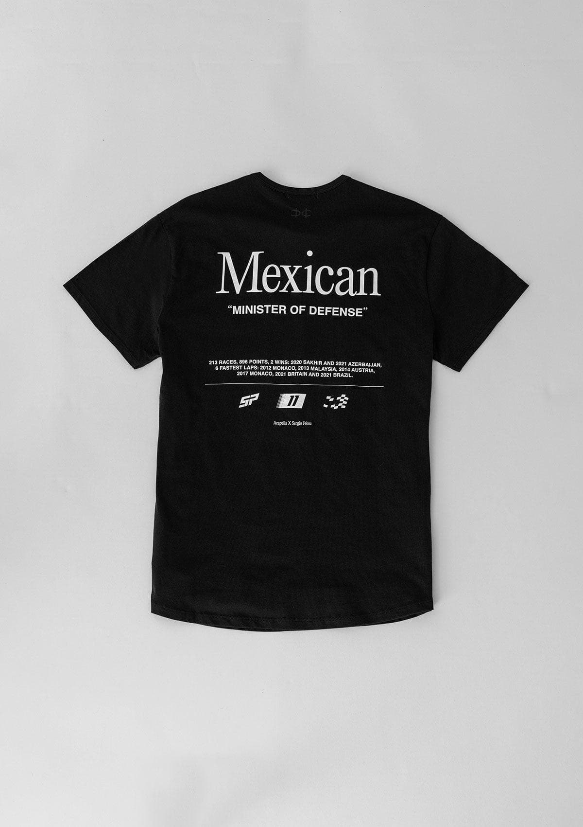 Mexican Minister Map Tee - Black