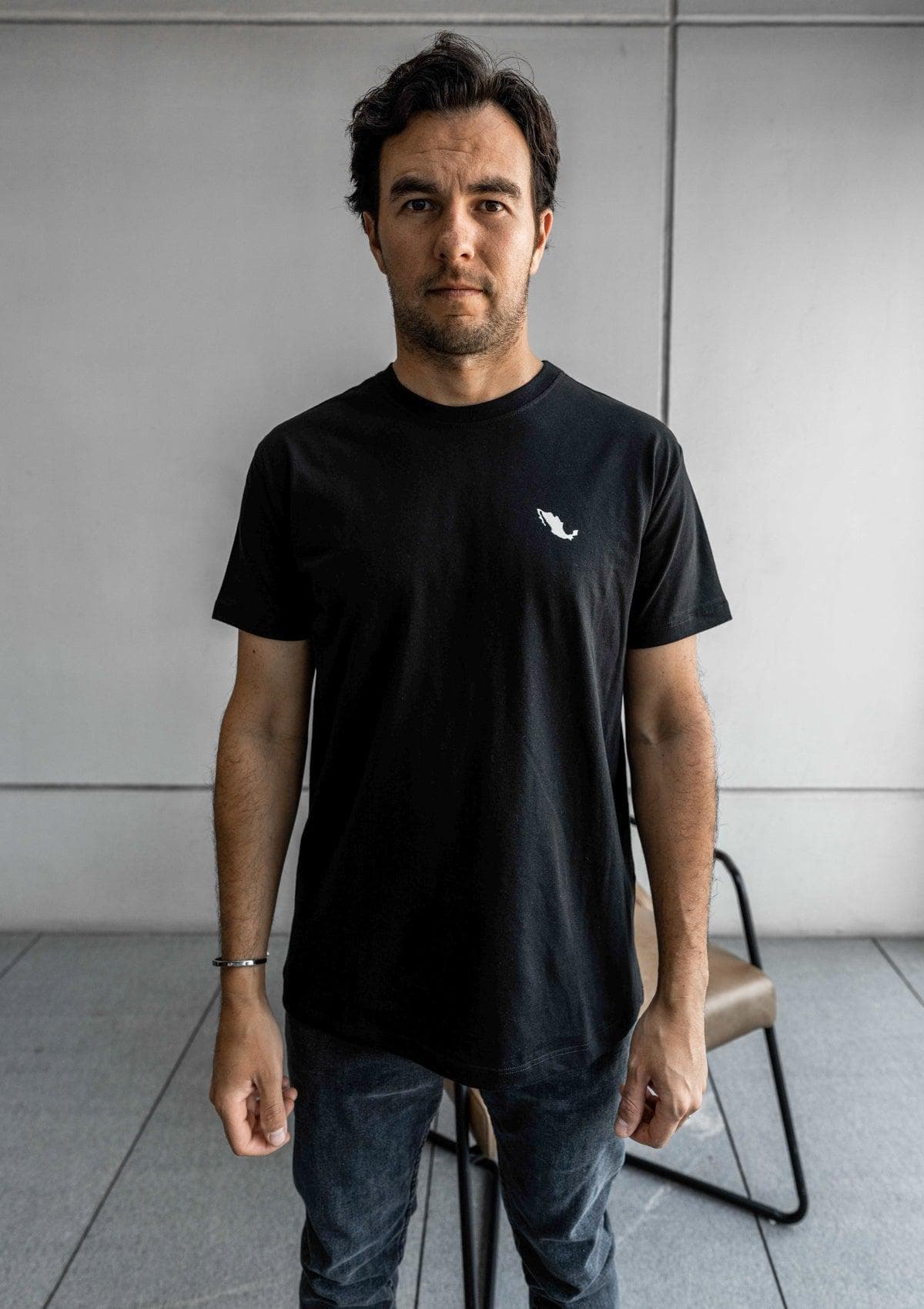 Mexican Minister Map Tee - Black