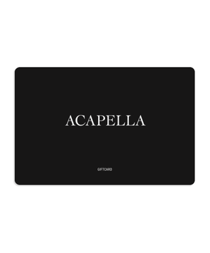 Acapella Ropa Acapella Gift Card Gift Card