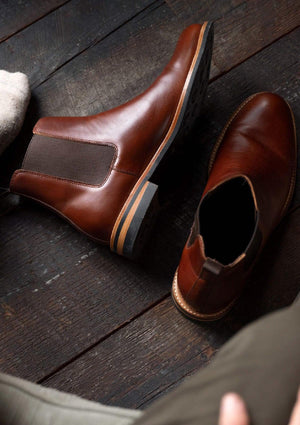 All-Weather Chelsea Boot - Brandy