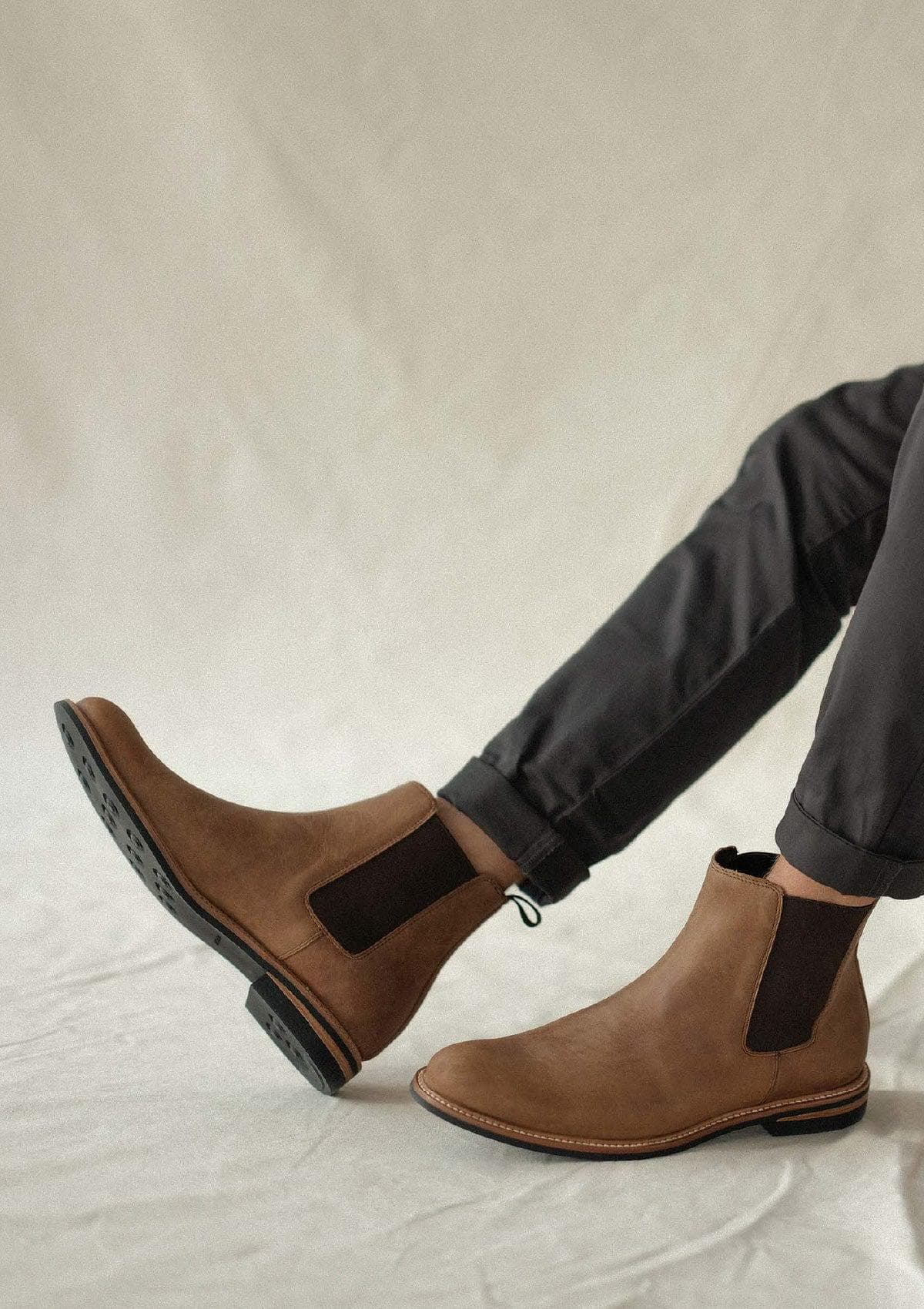 All-Weather Chelsea Boot - Tobacco