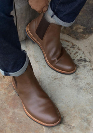 All-Weather Chelsea Boot - Brown