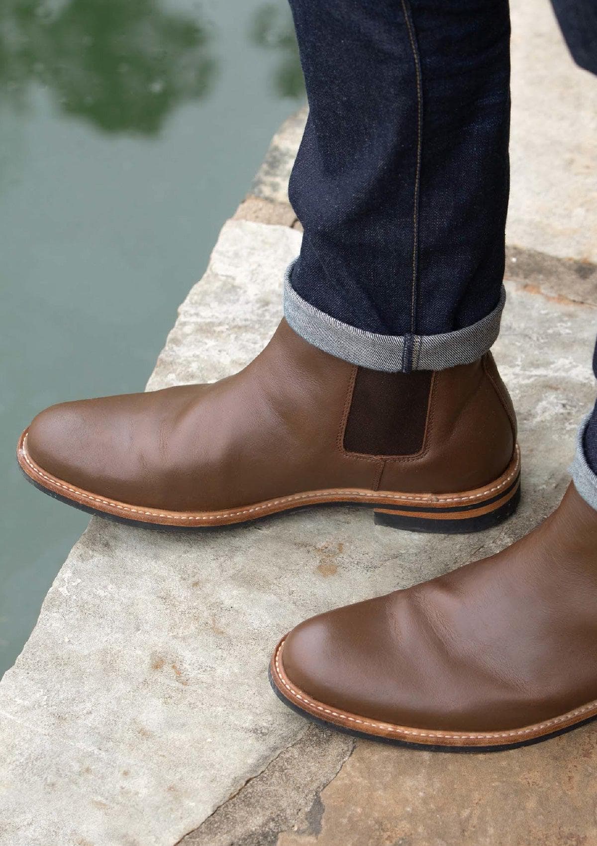 All-Weather Chelsea Boot - Brown