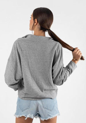 Acapella Ropa Women Sweaters Suéter Jackie Zip Up