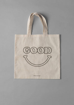 Acapella Ropa Acapella Tote Bag Bolsa Feel Good Inc Smiley Tote Bag