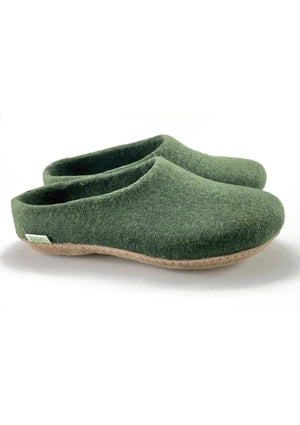 Molded Sole - Pine Green