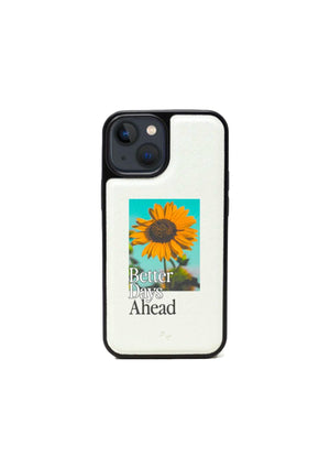 Maad iPhone Case Sunflower- White 13 mini