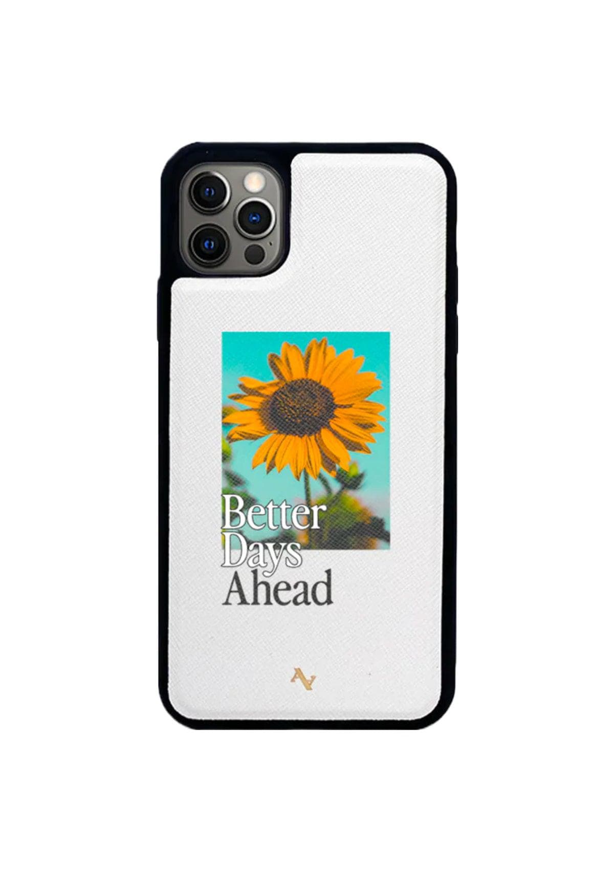 Maad iPhone Case Sunflower- White 12 Pro Max