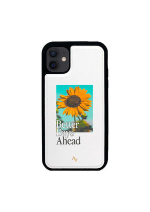 Maad iPhone Case Sunflower- White 12