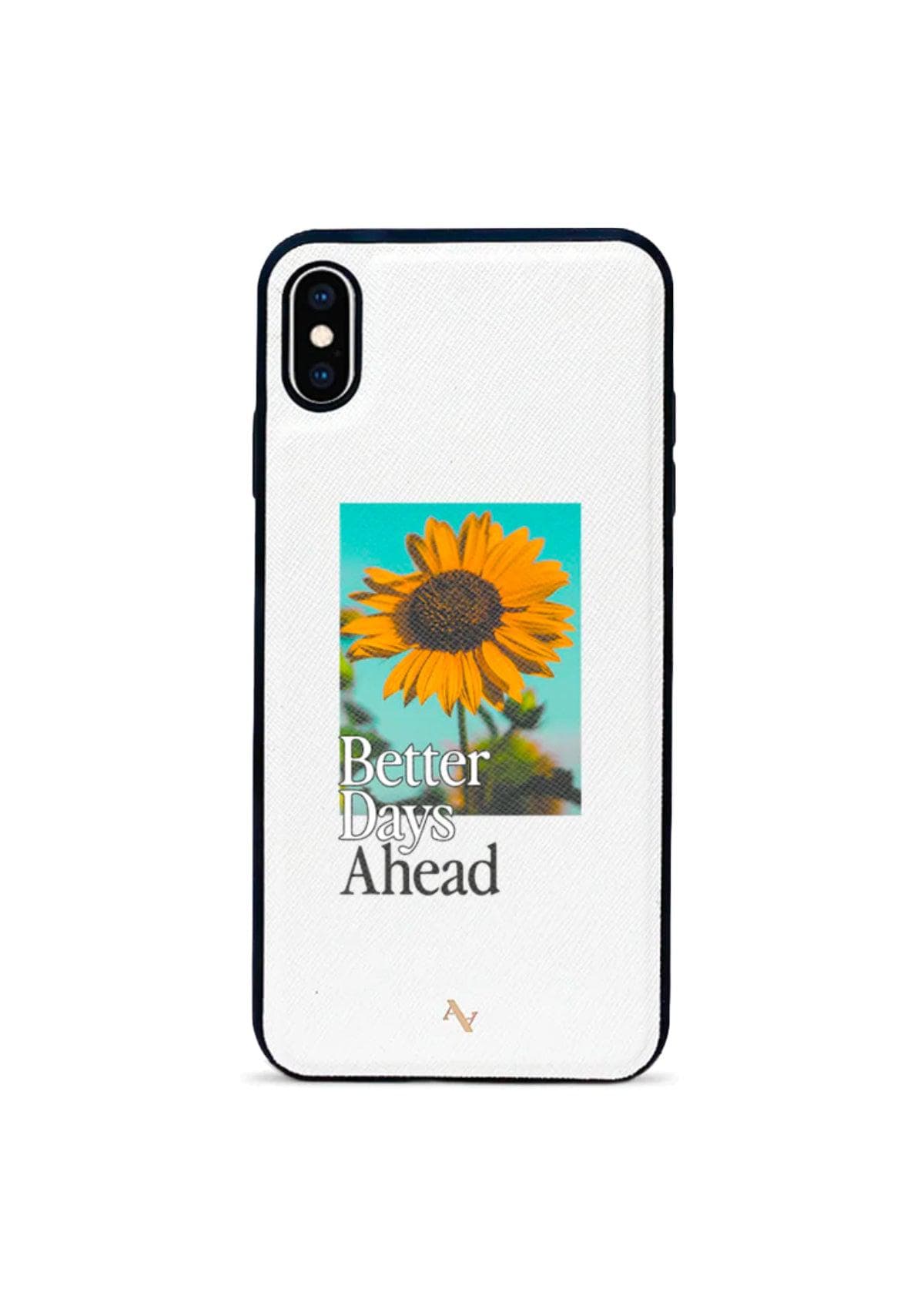 Maad iPhone Case Sunflower- White XS Max