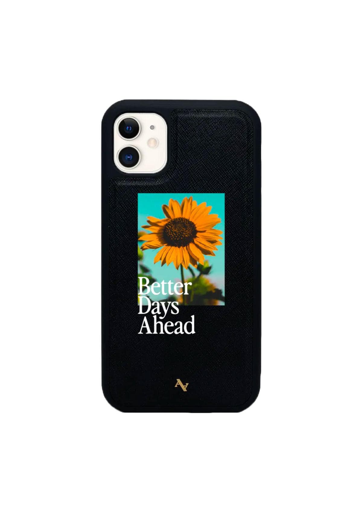 Maad iPhone Case Sunflower- Black 11