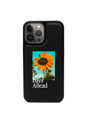Maad iPhone Case Sunflower- Black 13 Pro Max