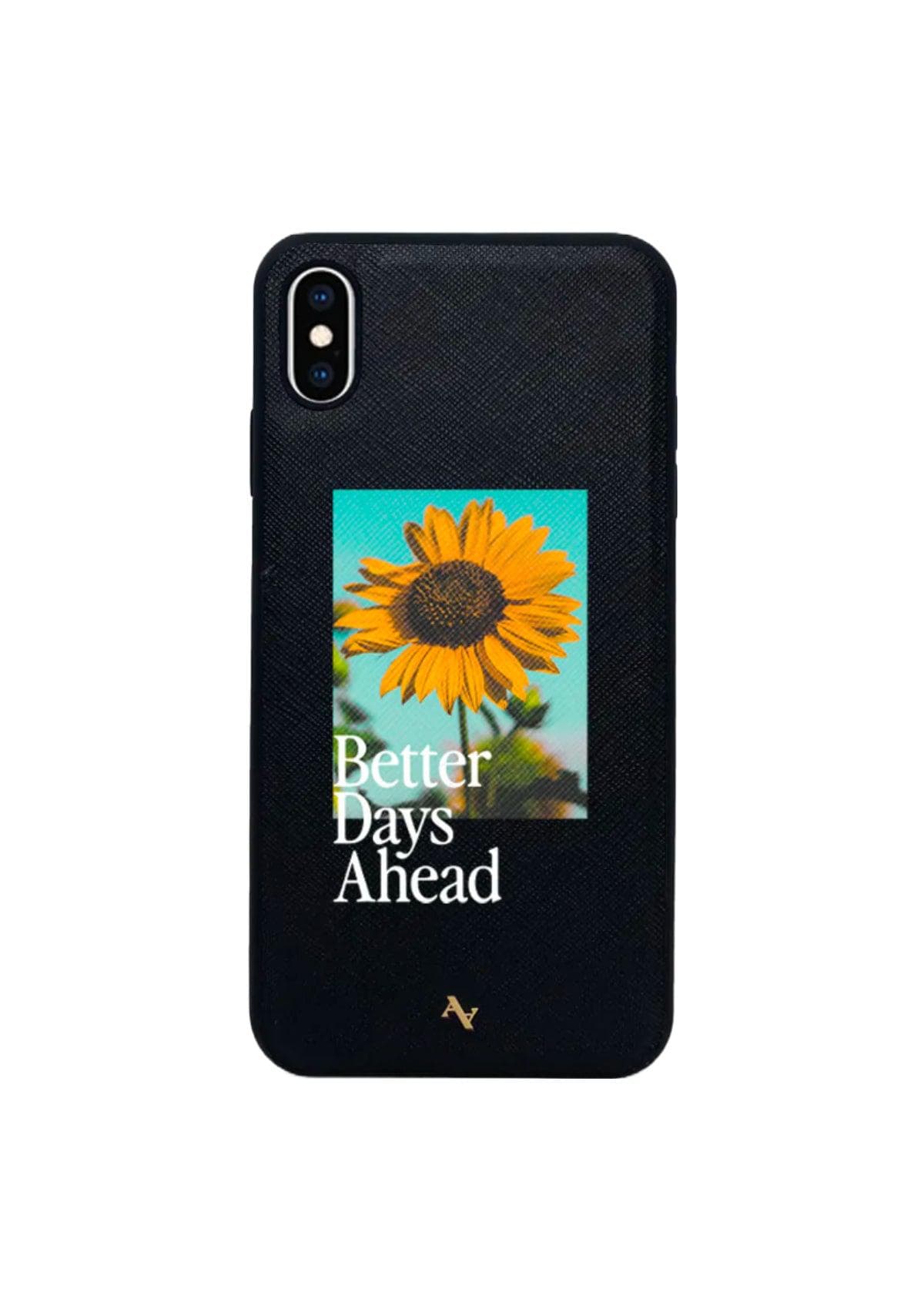 Maad iPhone Case Sunflower- Black XS Max