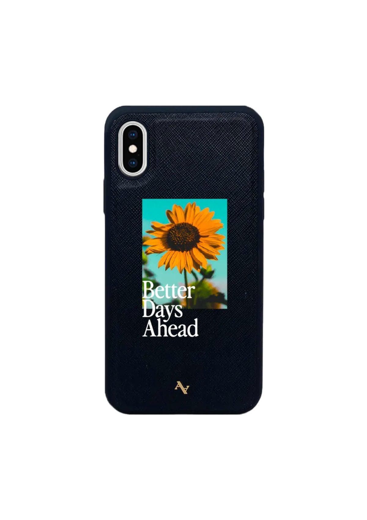 Maad iPhone Case Sunflower- Black X XS