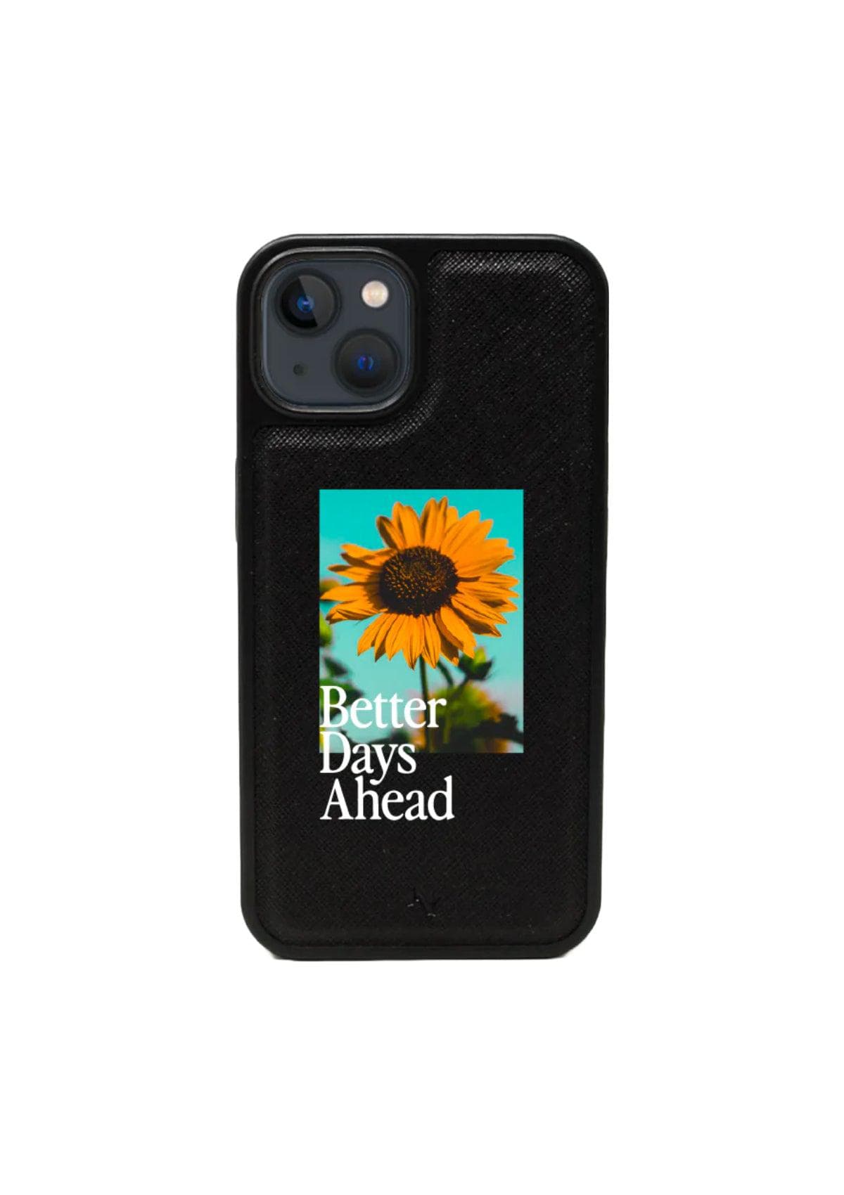 Maad iPhone Case Sunflower- Black 13