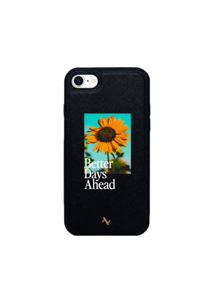 Maad iPhone Case Sunflower- Black 7 8 SE