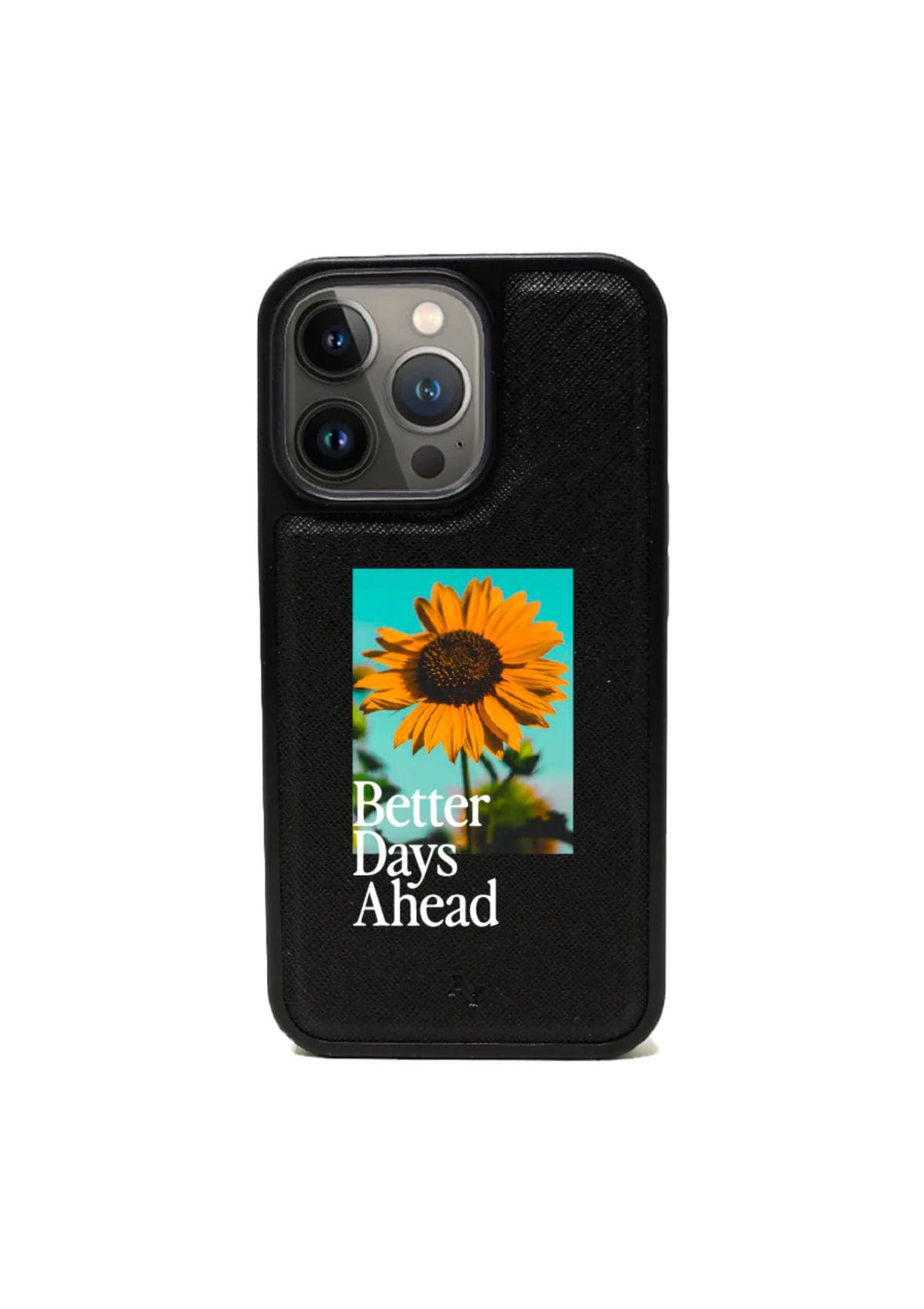 Maad iPhone Case Sunflower- Black 13 Pro