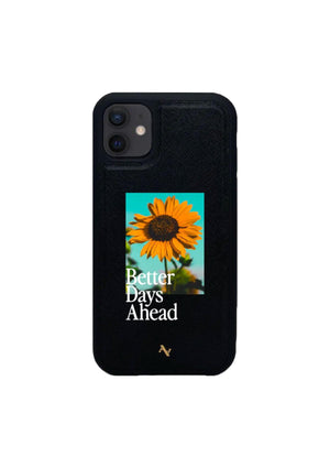 Maad iPhone Case Sunflower- Black 12