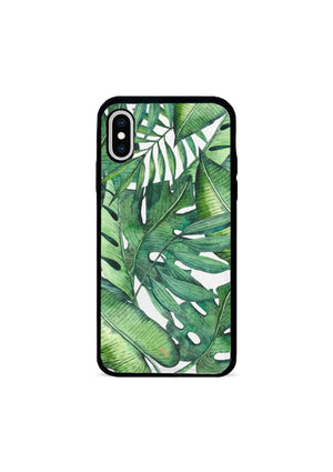 Maad iPhone Case Tropical Pants - Green X XS