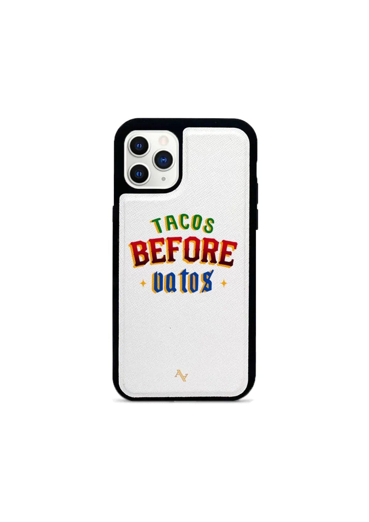 Tacos Before Vatos Phone Case - 11 Pro