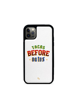 Tacos Before Vatos Phone Case - 12 Pro