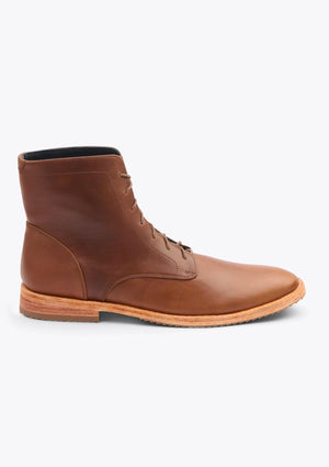 Nisolo Everyday Lace Up Boot - Brown