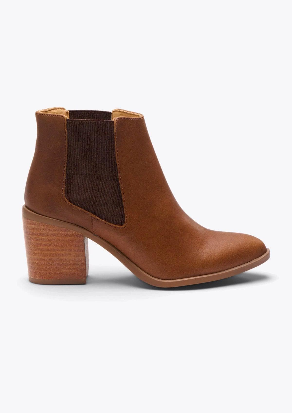 Nisolo Heeled Chelsea Commuter Boot - Commuter Brown