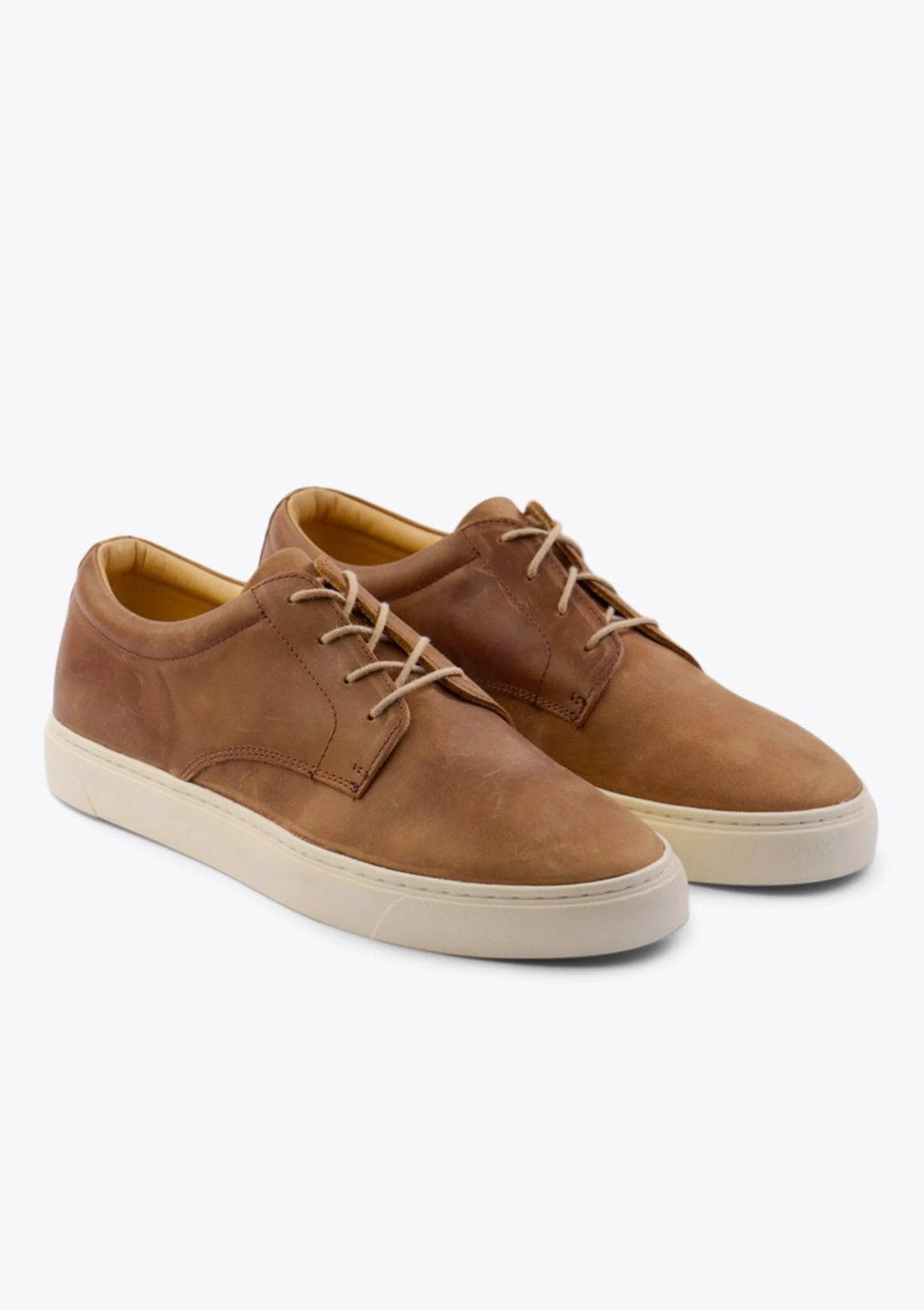 Nisolo Everyday Low Top Sneaker - Tobacco